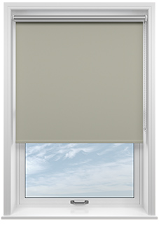Energy Saving (Blackout), Gainsboro - Twist&Fit Roller Blind